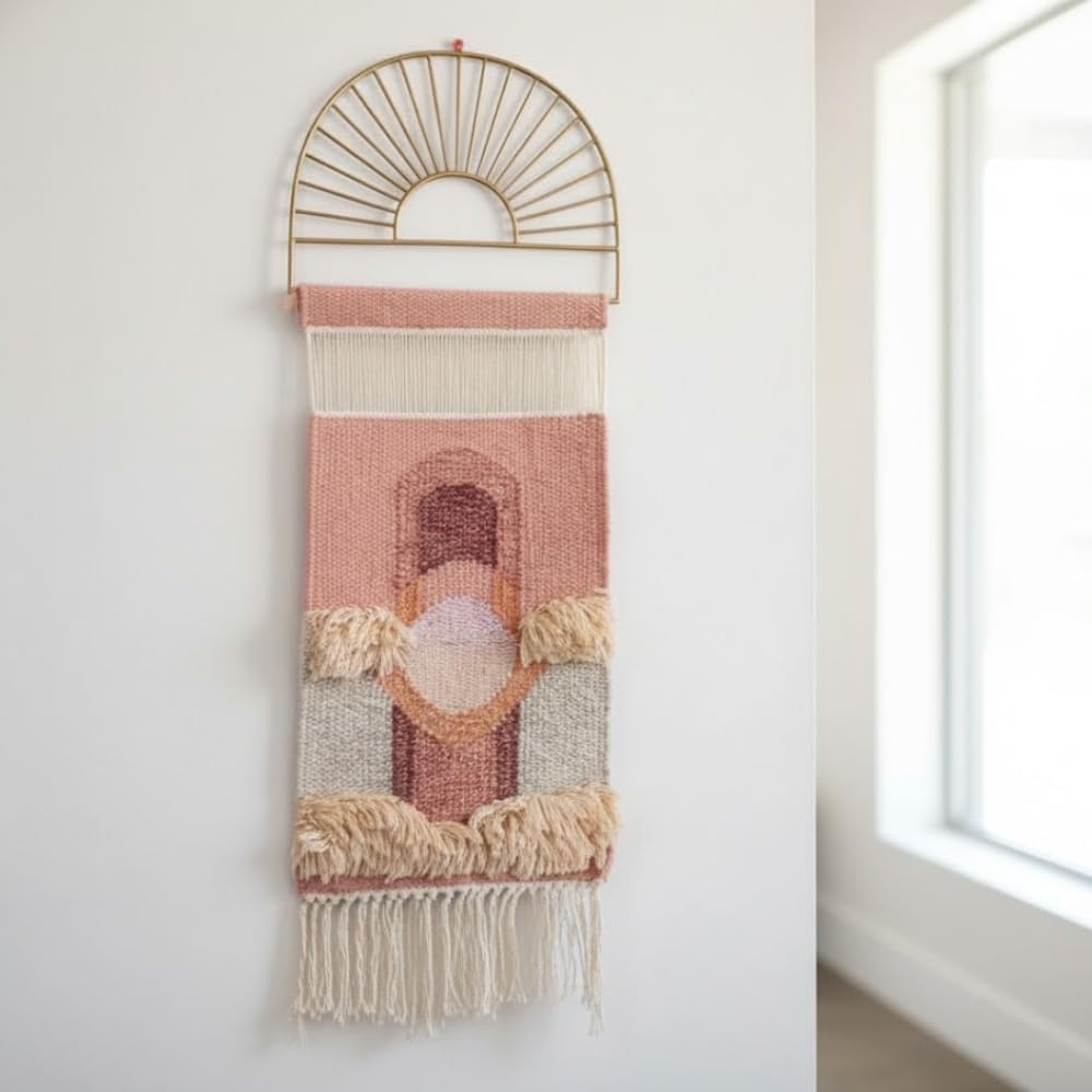 Pastel Boho Fringe Handmade Wall Home Decor