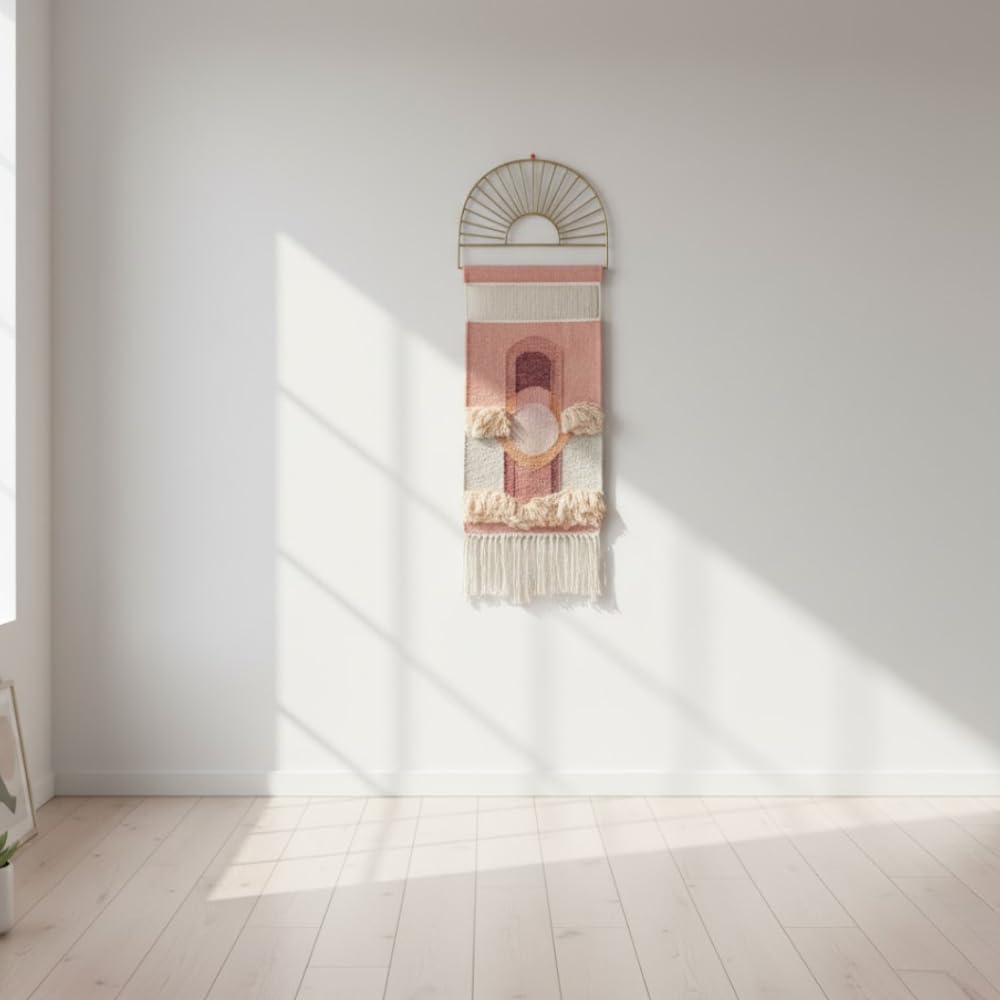 Pastel Boho Fringe Handmade Wall Home Decor