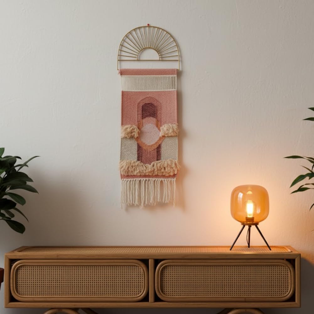 Pastel Boho Fringe Handmade Wall Home Decor