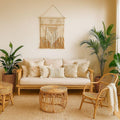 Boho Cotton Fringed Woven Wall Decor