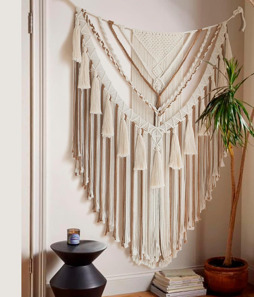 Boho Handmade Macrame Large Wall Hanging Decor