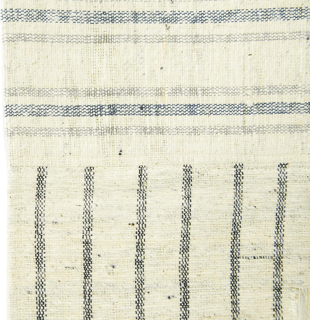 Striped Cotton Fringe Woven Wall Hanging