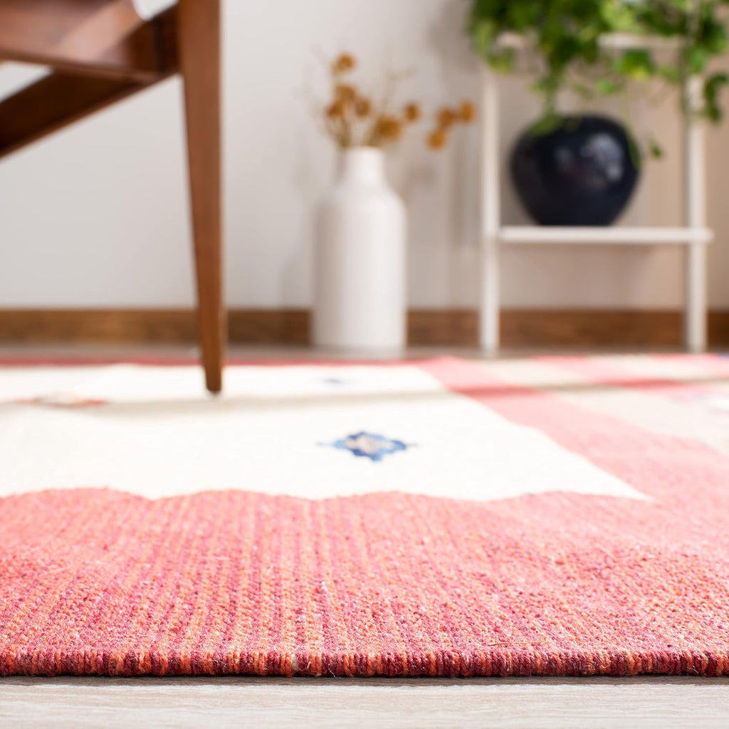 Boho Tribal Cotton Fringe Runner Rug
