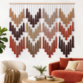 Brown Dip-Dye Handmade Boho Macrame Wall Decor
