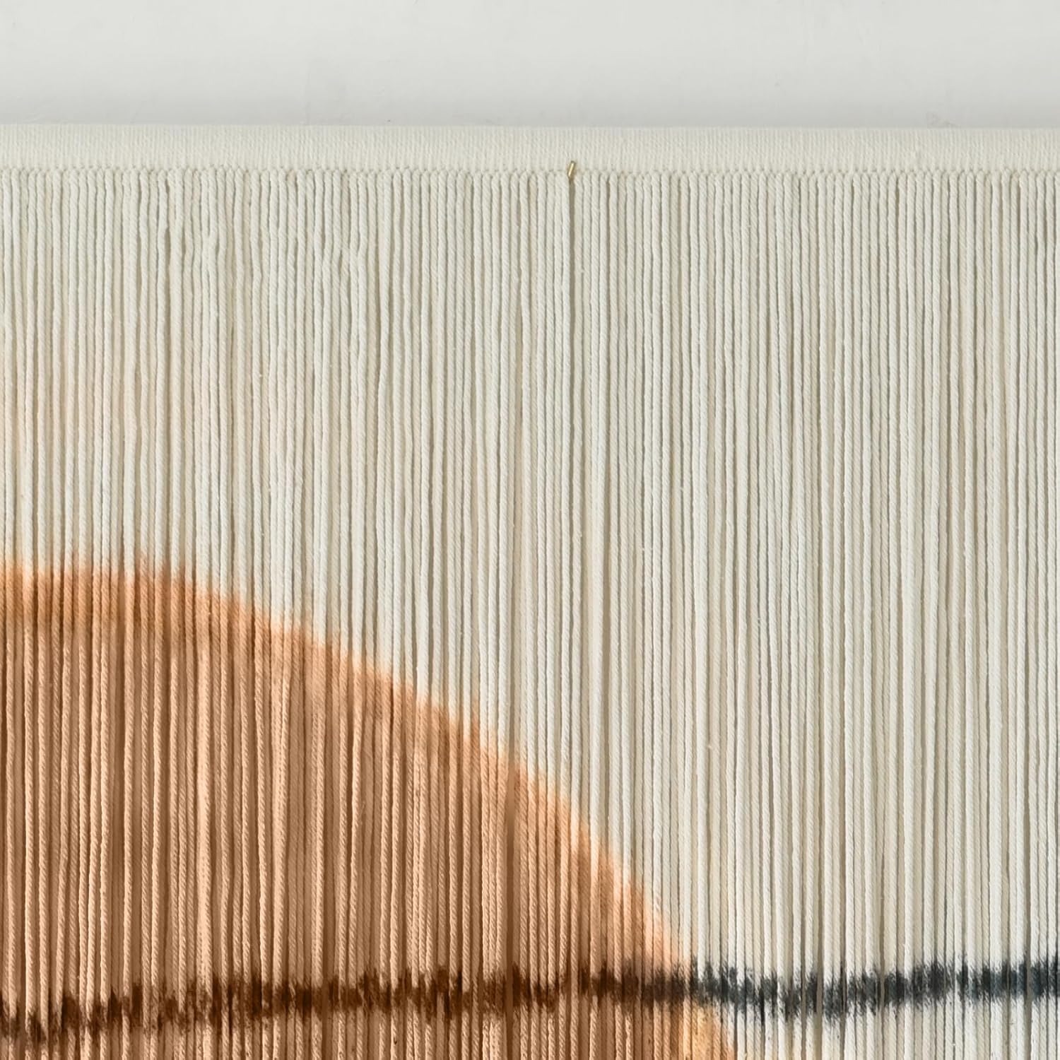 Sunset Dip-Dye Boho Macrame Wall Hanging Decor