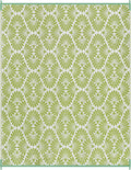 Lightweight Waterproof Green Outdoor Rug