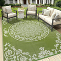 Reversible UV Resistant Lightweight Outdoor Rug
